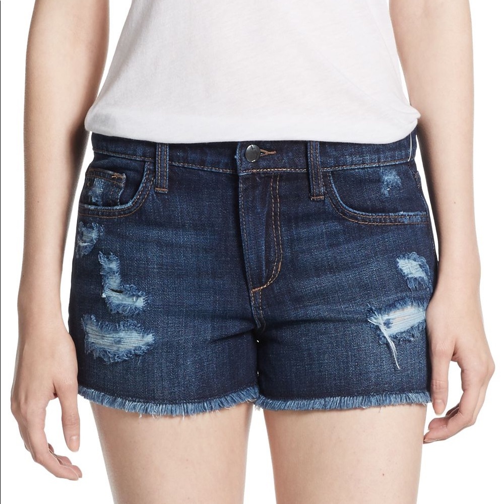 Joe’s Jeans Jozie Distressed Denim Shorts